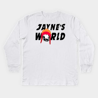 Its Jayne's Wrorld Kids Long Sleeve T-Shirt